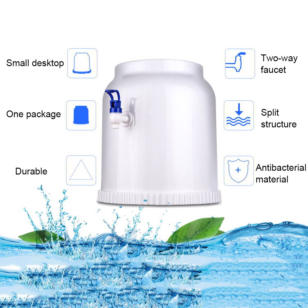 Desktop Cold Water Dispenser Gallon Drinking Bottle Portable Countertop Cooler Drinking Water Tap Tool Pressure Water Pump Equip