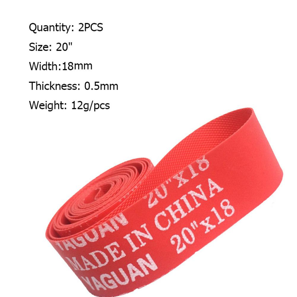 2PCS Bicycle Tire Liner Puncture Proof Belt Protection Pad For 12" 14" 16" 20" 24'' 26" 27.5" 29" 700C MTB Road Bike Repair Tool: green