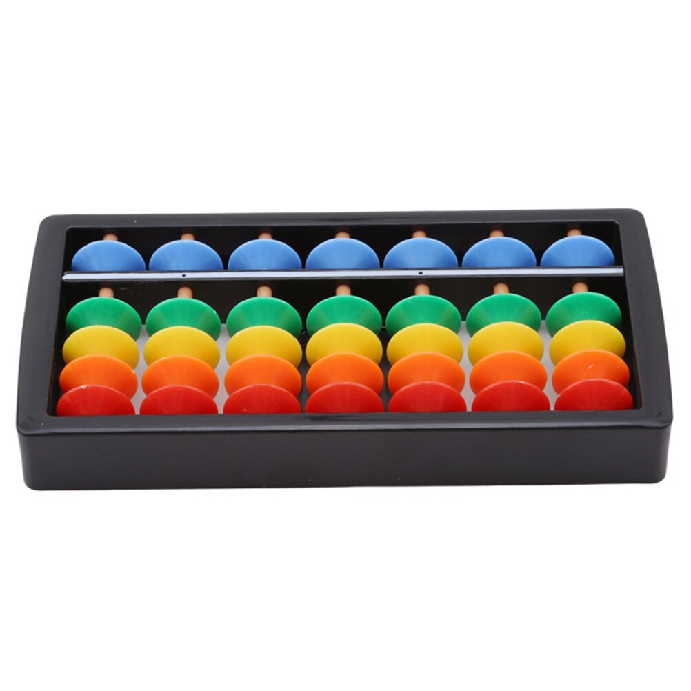 7 cifre børn matematik beregningsværktøj plast abacus aritmetisk matematik børn tidligt læring uddannelsesmæssige kakulationsværktøjer   #30