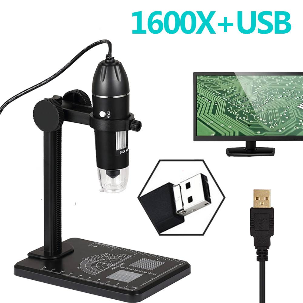 1000X Adjustable WIFI Electronic Digital Portable USB Stereo Microscope Camera for LED Soldering Magnifier Cell Phone Computer: USB Desktop