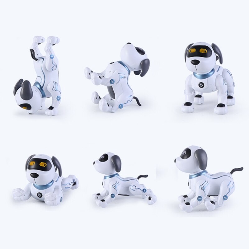 Remote Control Dog RC Robotic Stunt Puppy Dancing Programmable Smart Toy G88E