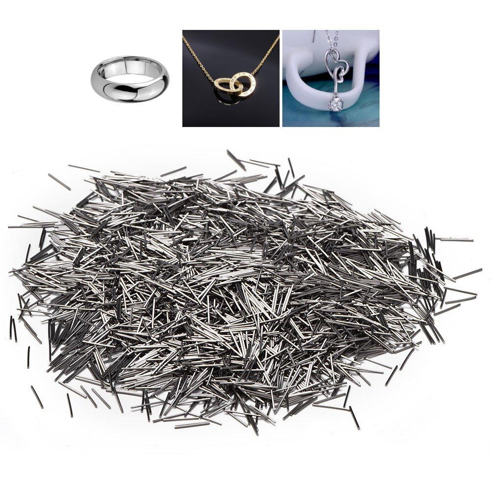 0.3mm 100g Stainless Steel Polishing Pins Jewelry Polishers Finishing Media Pins Magnetic Pins Rotary Tumbler Accessories Kit