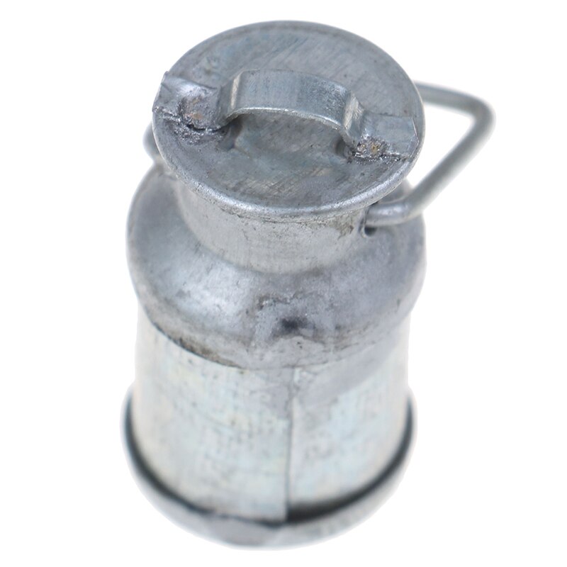 1/12 Dollhouse Miniatuur Melkkan Met Deksel Fles