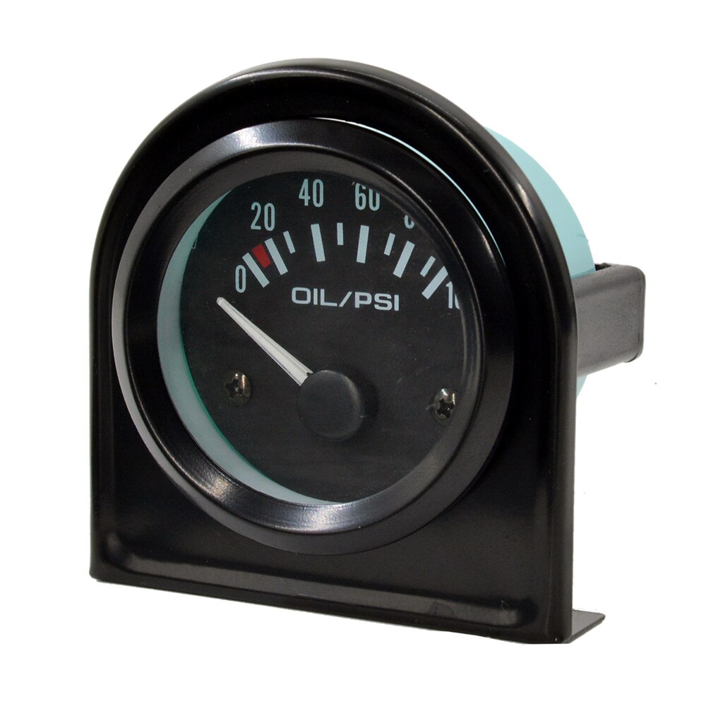 Dragon General 52mm Auto Car Modification 12v Automobile Oil Pressure Gauge 0-120 Psi Press Meter Pods