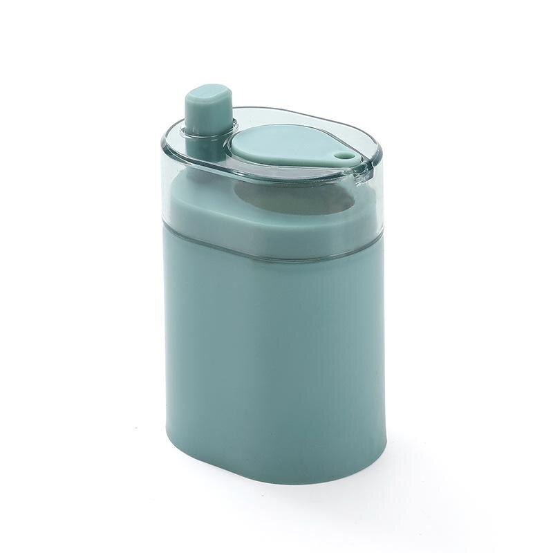 Toothpick Storage Box Automatic Toothpick Dispenser Toothpick Holder Transparent Organizer Household Table Containerb TXTB1: green