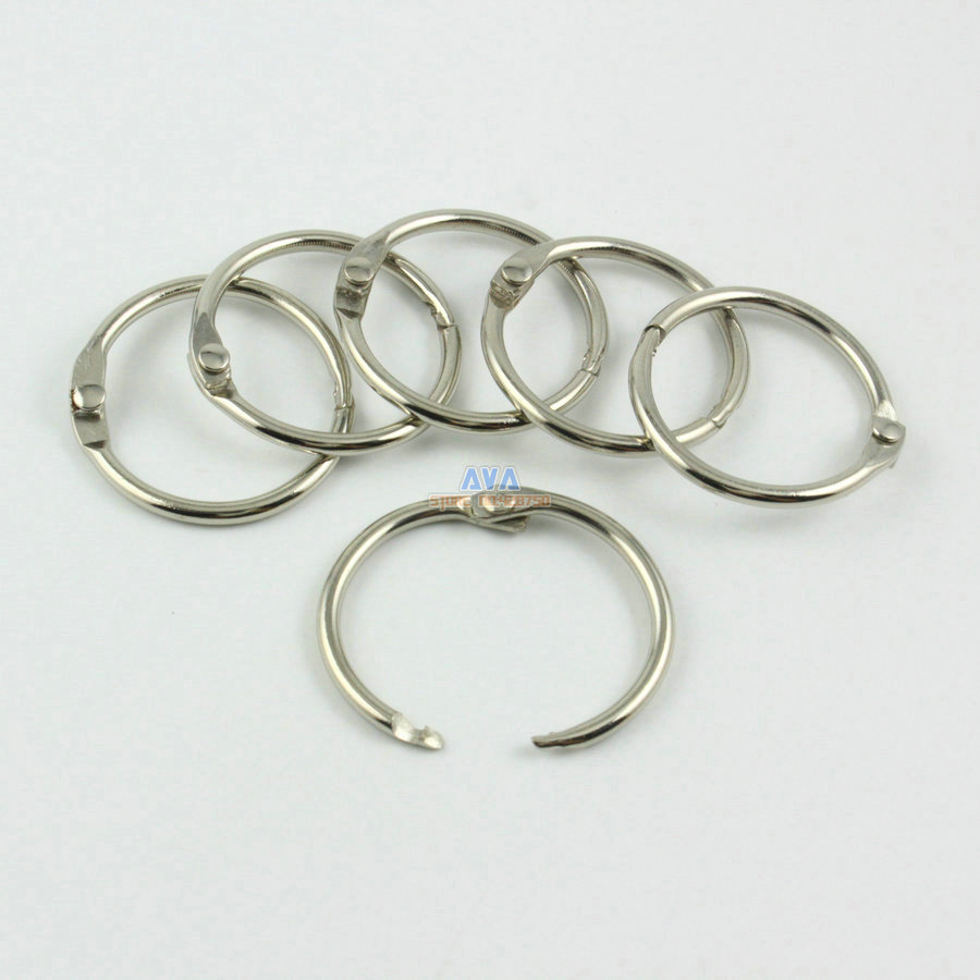 50 Stuks 25mm Metalen Gordijn Ringen Gordijn Open Ringen Sliding Haak Ringen