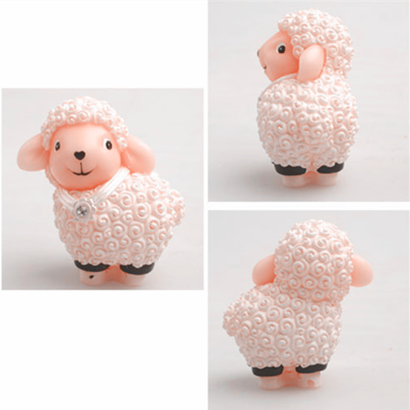 Cute 3d Sheep Silicone Mold Kitchen Baking Tool Resin DIY Cake Chocolate Fondant Moulds Pastry Dessert Lace Decoration Supplies