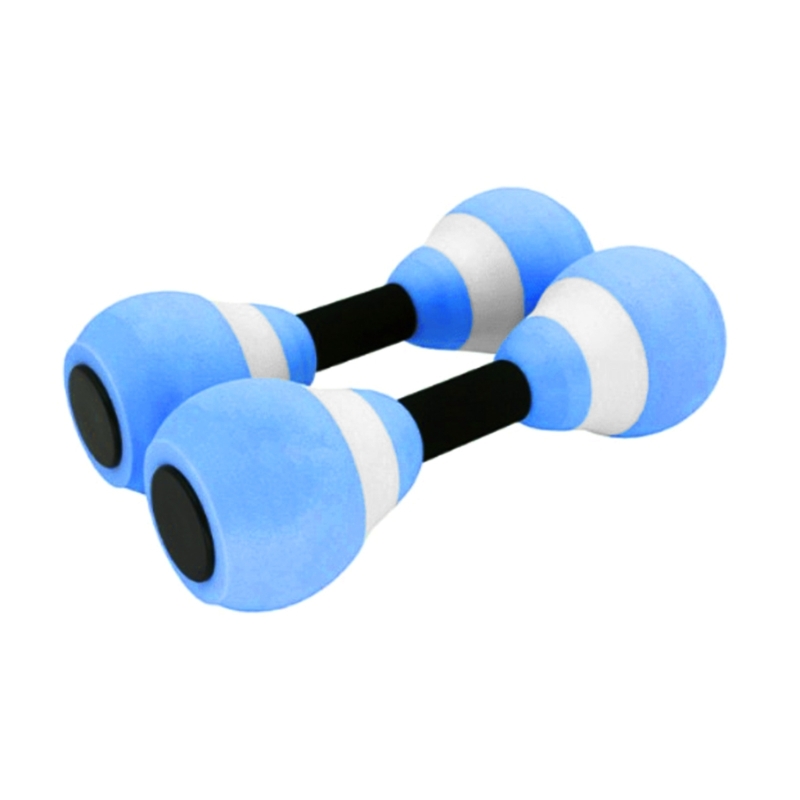 Haltères en mousse EVA 652D, équipement d'aquagym, haltères aquatiques pour le Fitness en piscine: Bleu