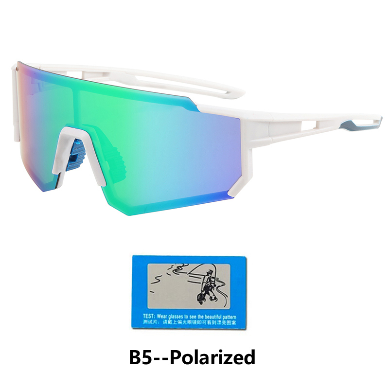 Polarisierte Sportbrille Herren und Damen Fahrrad Photochrome Brillen Berg MTB Radfahren UV400 Sonnenbrille Fahrrad Straßenbrille