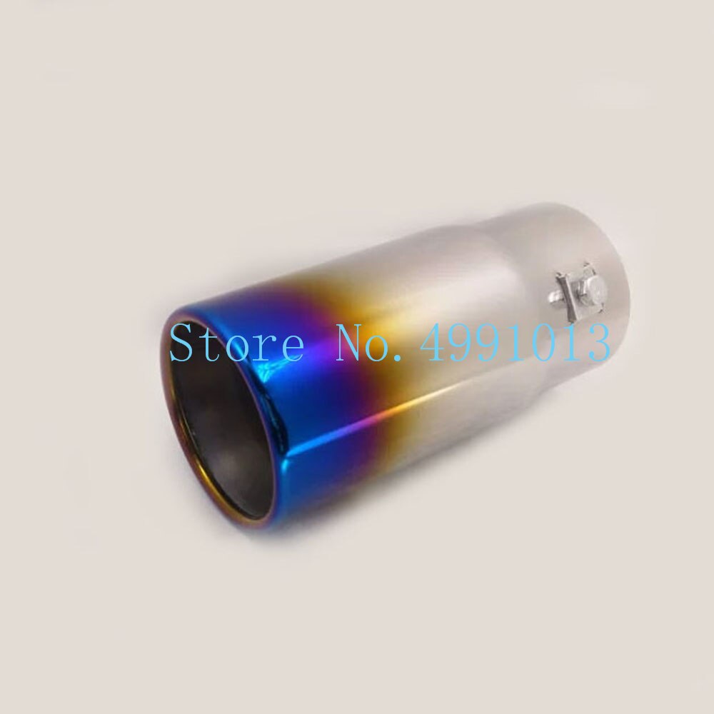 For Nissan NOTE car protect cover Stainless steel muffler pipe outlet dedicate exhaust tip tail 1pcs