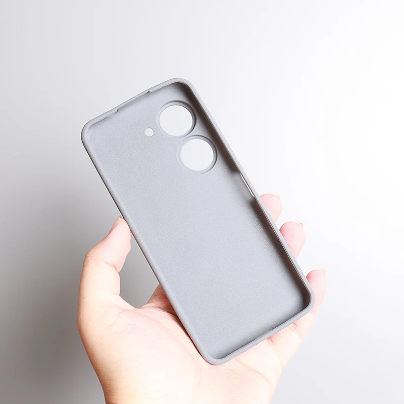 Voor ASUS ZenFone 10 9 Case Ultradunne Zachte TPU Matte Beschermende Achterkant Anti-Slip Cover Voor zenfone 9ški