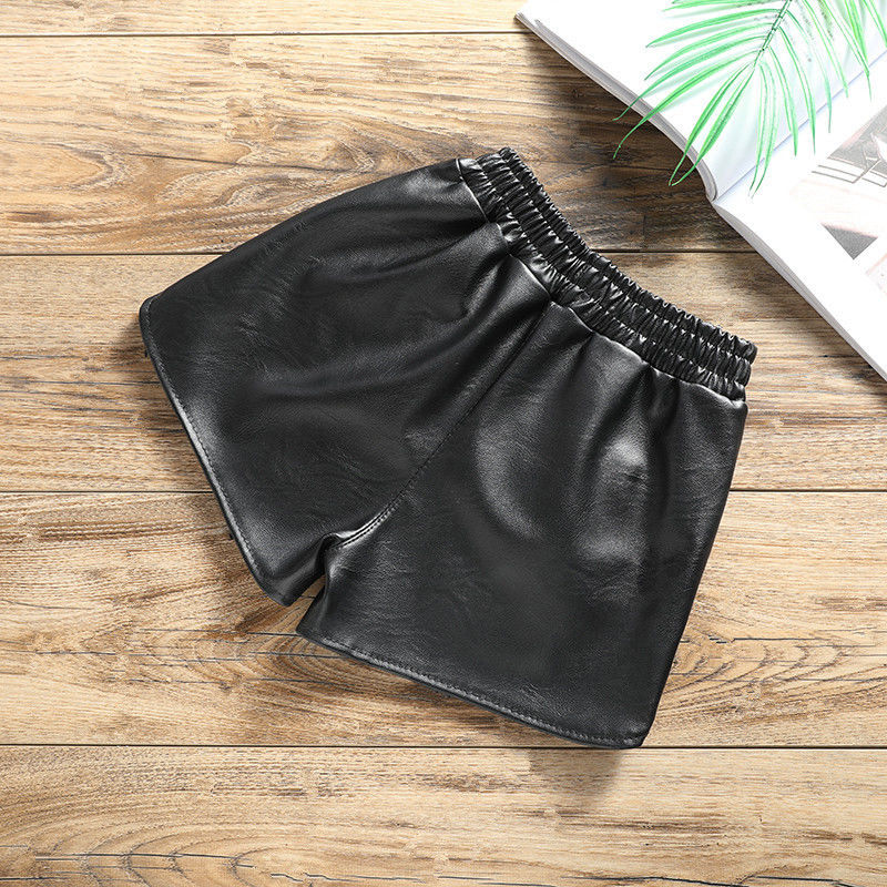 Så vackra bra tjejer barn pu-shorts bekväma söta babykläder barnkläder