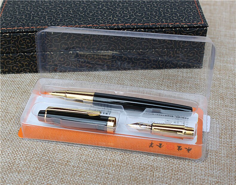 style Affordable Double nib fountain pen set Iraurita pen good ink pen for friend