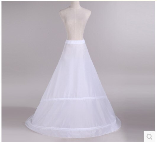 Novia Enaguas Unterrock Hochzeit Felsen Unterhose Hochzeit Zubehör Hemd 2 Reifen Für EINE Linie Schwanz Kleid Petticoat Krinoline 039
