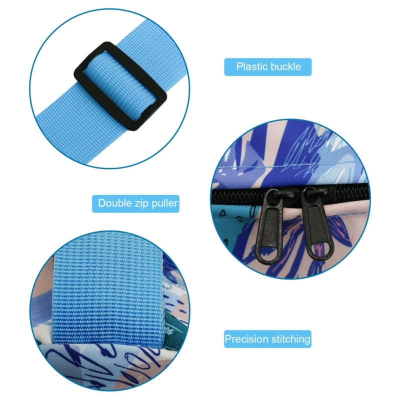 Gym Mat Case With Zipper Drawstring Bags Easy Carry Yoga Backpack Home Indoor Yoga Mat Storage Bag Printed Yoga Mat Bag Backpack