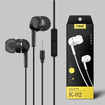 OPPO, Android caja Universal de inteligente de teléfono auriculares auricular en oreja estéreo controlados por cable auricular: Black