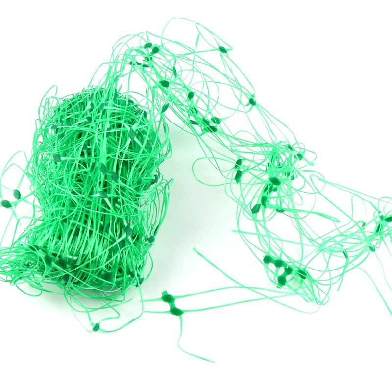 1pc Plastic Nylon Garden Netting Morning Glory Flower Vine Climbing Net Cucumber Plants Landing Net Frame Plants Grow Supports