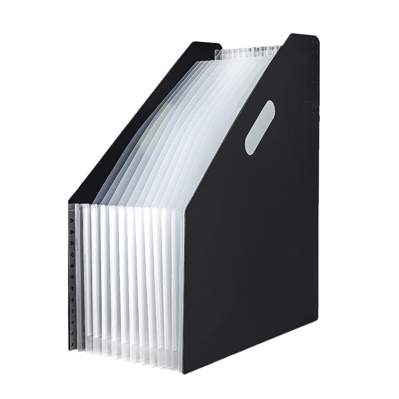 Multi-layer Folders Accordion File Holder Document Pockets Organizer Test Paper Pockets With Index Post: -Bk2