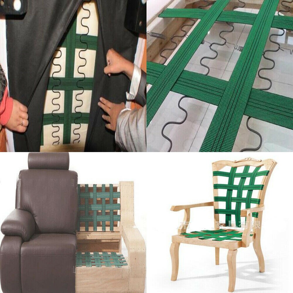 W :2 "l :2 meter elastisk sofa stol polstring ryg rem bælte elastisk bælte