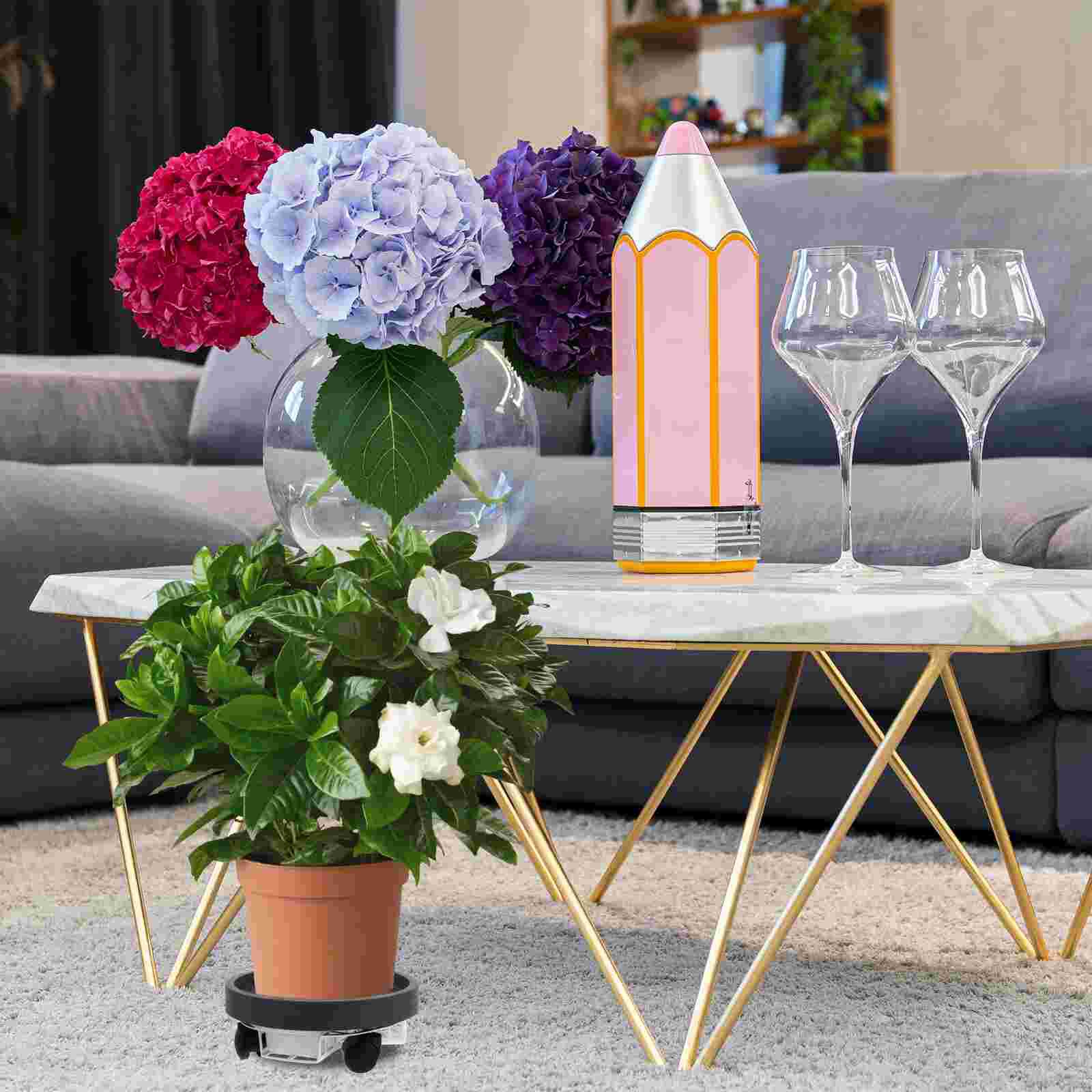 1pc Flowerpot Stand Durable Delicate Practical Supply Tray Holder for Garden Home