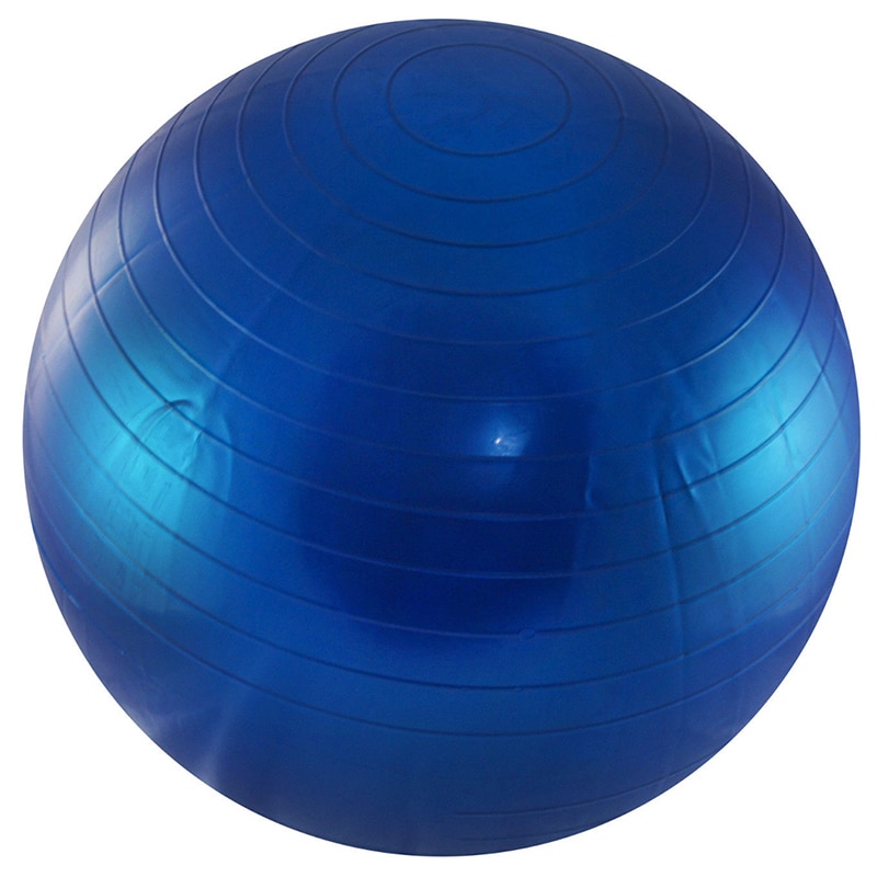 Balanceren Stabiliteit Bal Voor Yoga Pilates Anti-Burst, 45Cm Blauw: Default Title