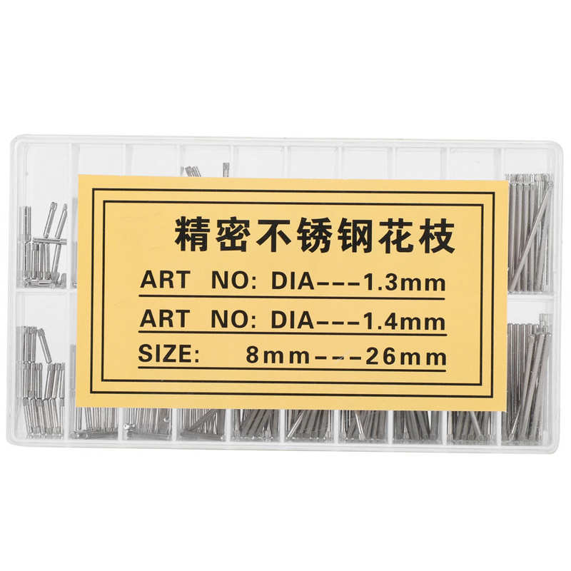 300Pcs 1.3/1.4MM Stainless Steel Tube Friction Pin... – Grandado