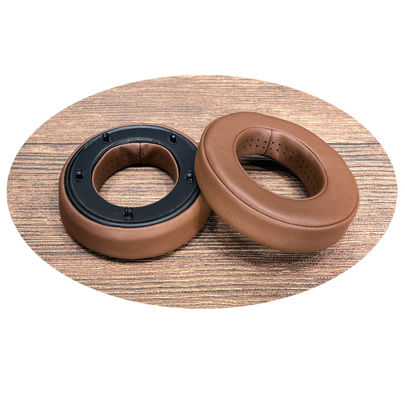 Almohadillas para auriculares Focal Clear Elear Elegia Elex Stellia Utopia, almohadillas para los oídos de piel de oveja, reemplazo cómodo: 2XS / CORAL