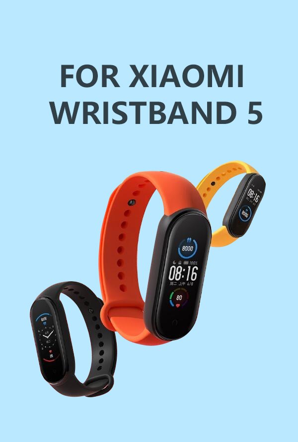 Voor Mi Band 5 3 Gehard Glas Explosieveilige Waterdichte Bekrast Gehard Glas Beschermende Film TXTB1