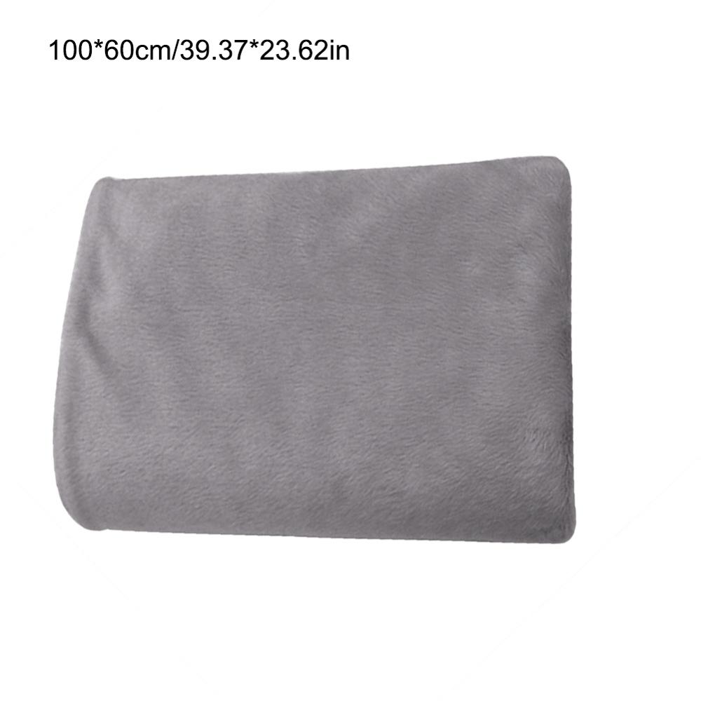 100*60cm 12V Car Heating Blanket Comfortable Electric Warm Blanket For Home Cars RVs Cold Weather Traveling