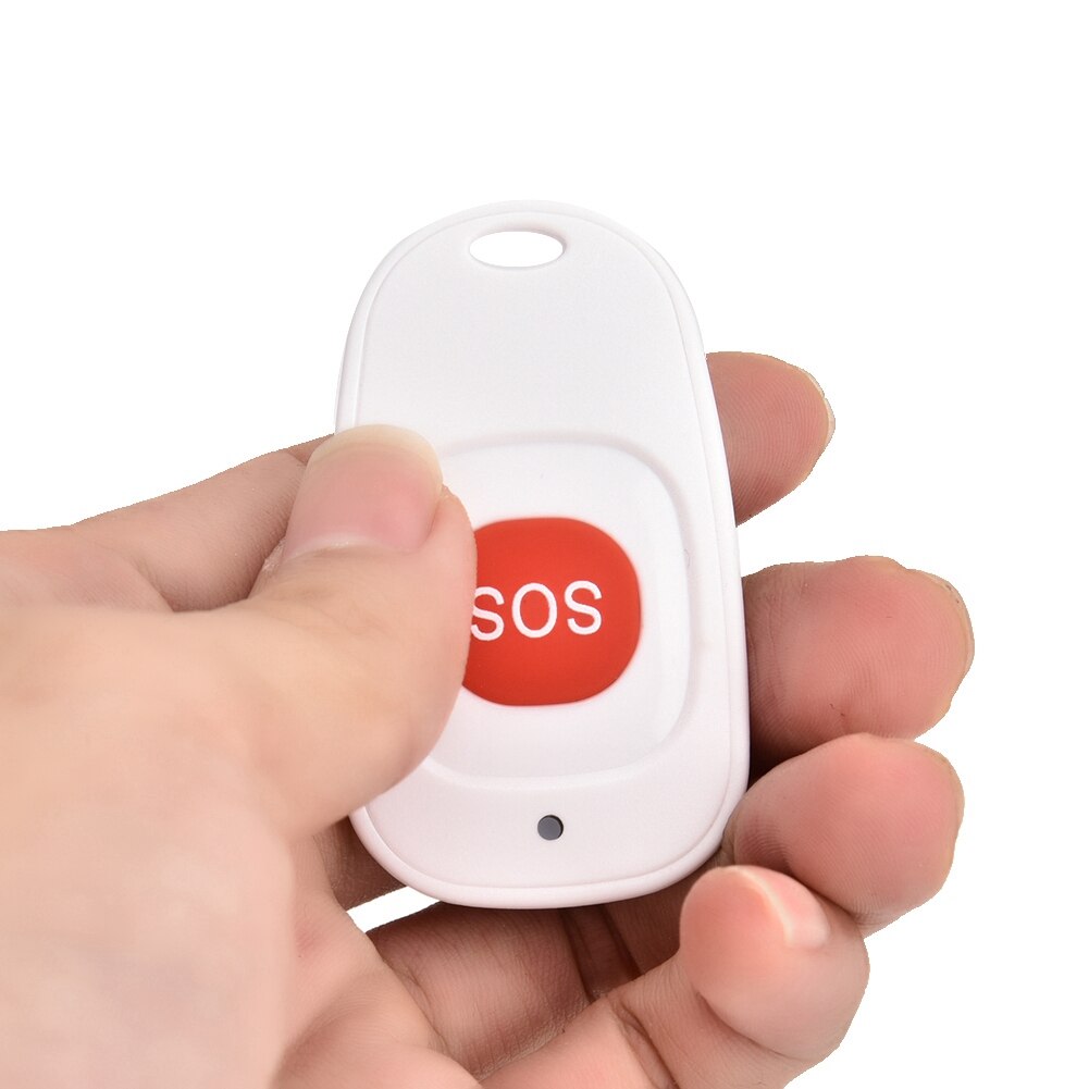 Draadloze Sos Noodknop Alarm Thuis Alarmsysteem Sensor 433Mhz