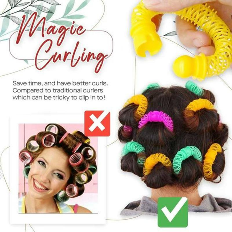 Haar Krultang Haar Donuts Haar Styling Roller Kapper Bendy Krullen Geen Warmte Spiraal Krullen DIY Tool voor Vrouwen Haaraccessoires