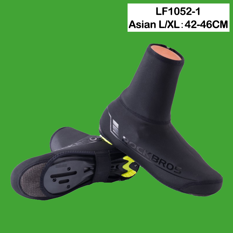Rockbros Winter Waterdichte Fietsen Shoe Cover Reflecterende Thermische Elastische Regendicht Fiets Schoen Cover Fietsen Overschoenen Boot Covers: LF1052-1