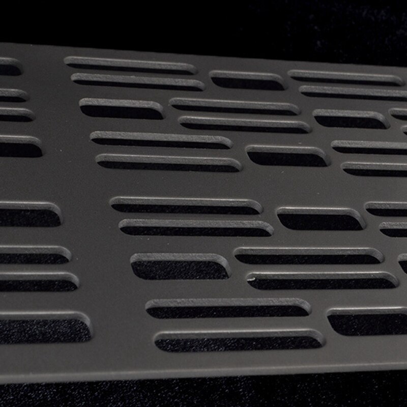 Campleader – plaque de Barbecue de Camping en titane, en métal, Portable, pour pique-nique en plein air (250x110mm)