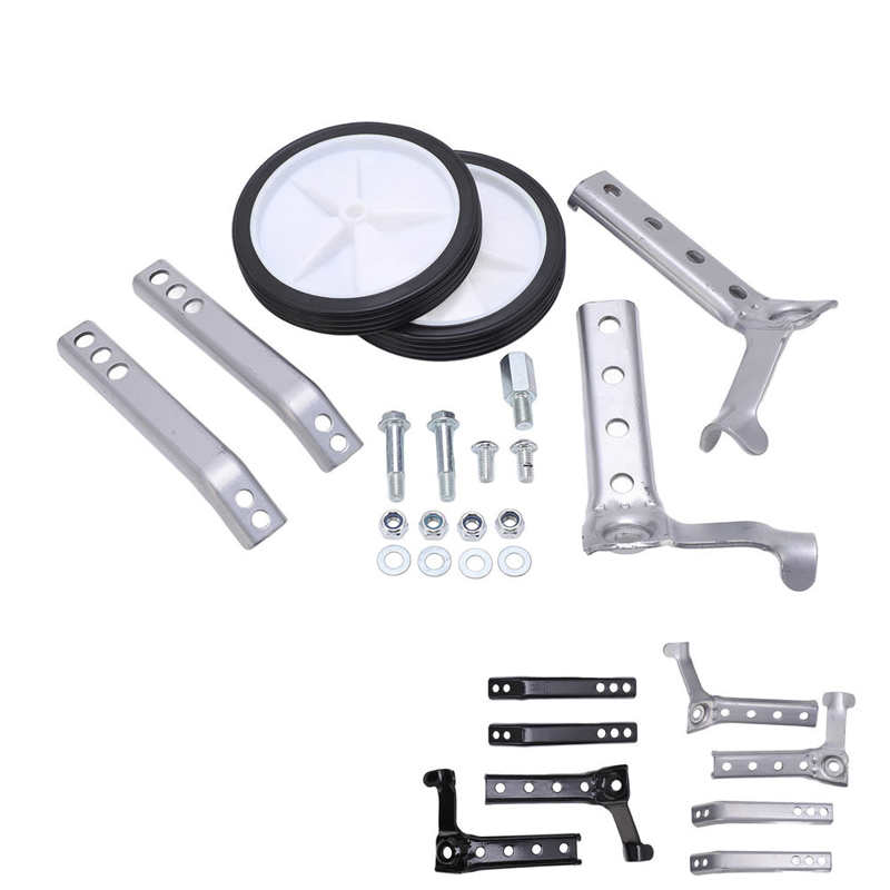 Cycling Training Wheels Stable Compact Structure Steel Frame Heavy Duty Training Wheels 100kg Load Bearing for 18 To 24in