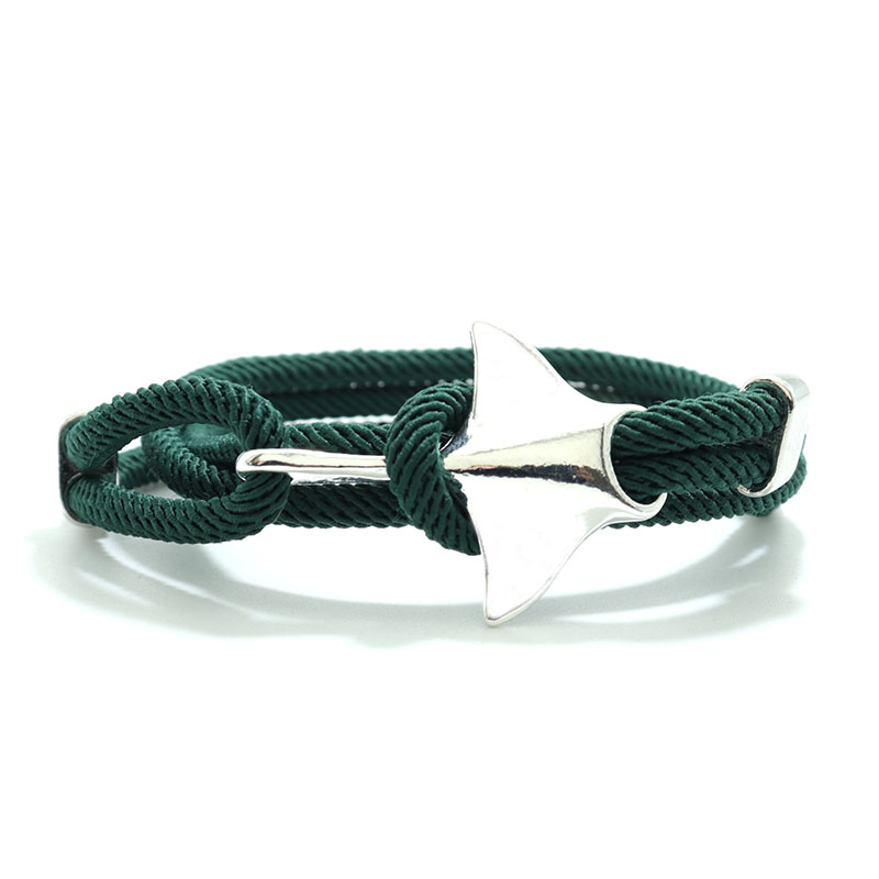Pulsera Manta de para hombres y mujeres, 3 capas ajustables, cuerda de animales en el océano, accesorios, Pulseras de protección del medio ambiente