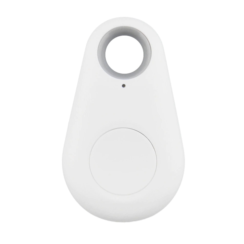 Localizador de mascotas inteligente con Bluetooth, minirastreador antipérdida GPS para llaves, bolso de billetera para perros y gatos, equipo localizador D40: Blanco