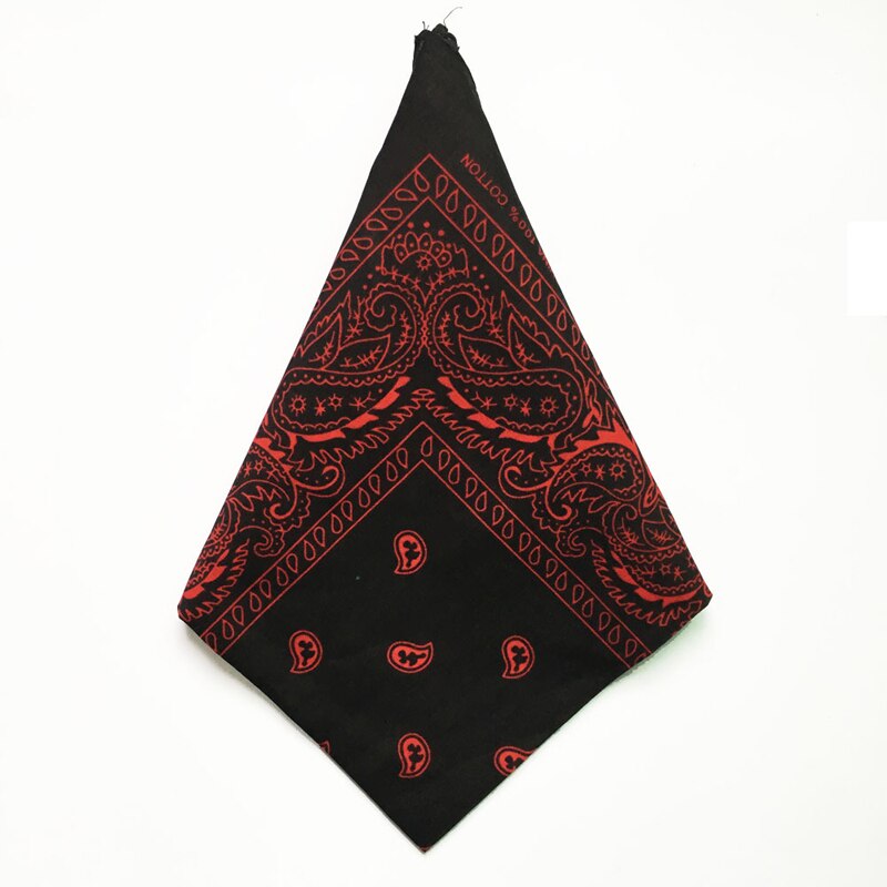 Unisex Katoen Bandana Sjaal Vierkante Bandana 55Cm * 55Cm Hoofddeksels Hip Hop Rock Meisjes Hoofddoek Hoofdbanden Haar accessoires: 11