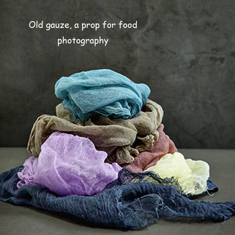 Ins Fotografie Props Zachte Gaas Foto Achtergrond Accessoires Voor Bier Drinken Fruit Schieten Maken Scène Decoratie Artikelen