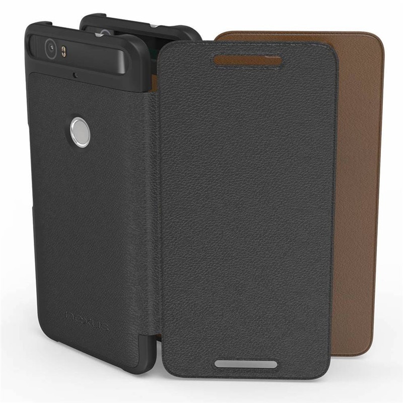 Leather Flip Cover For Google Nexus 6P Case For Nexus 6P Phone Case cover