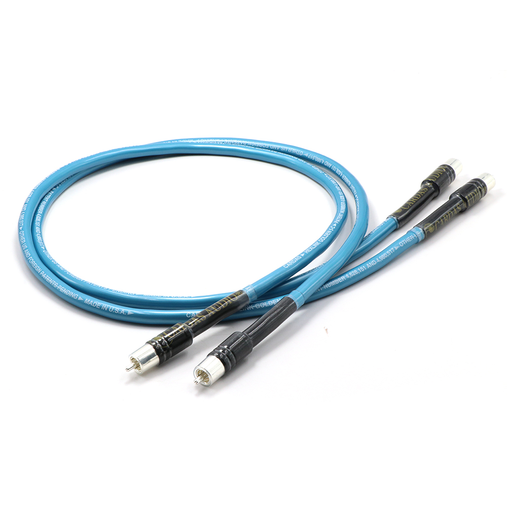 Pair Cardas hexlink golden 5-C rca INTERCONNECT CABLE,audio video signal wire , RCA hifi extend line
