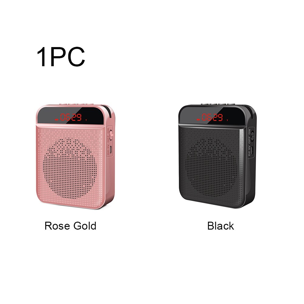 USB Rechargeable For Teachers Outdoor Classroom Travel Multifunction With Microphone Portable Bluetooth Voice Amplifier Party