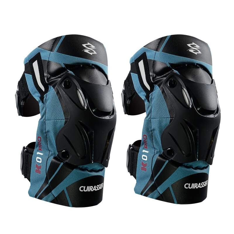 Cuirassier Motorcycle Knee Pad Men Protective Gear Knee Gurad Knee Protector Rodiller Equipment Gear Motocross Joelheira Moto: K01-3-Polar blue