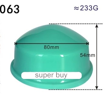 Siliconen rubber pad hoofd voor tampondrukmachine dia 80mm houten basis