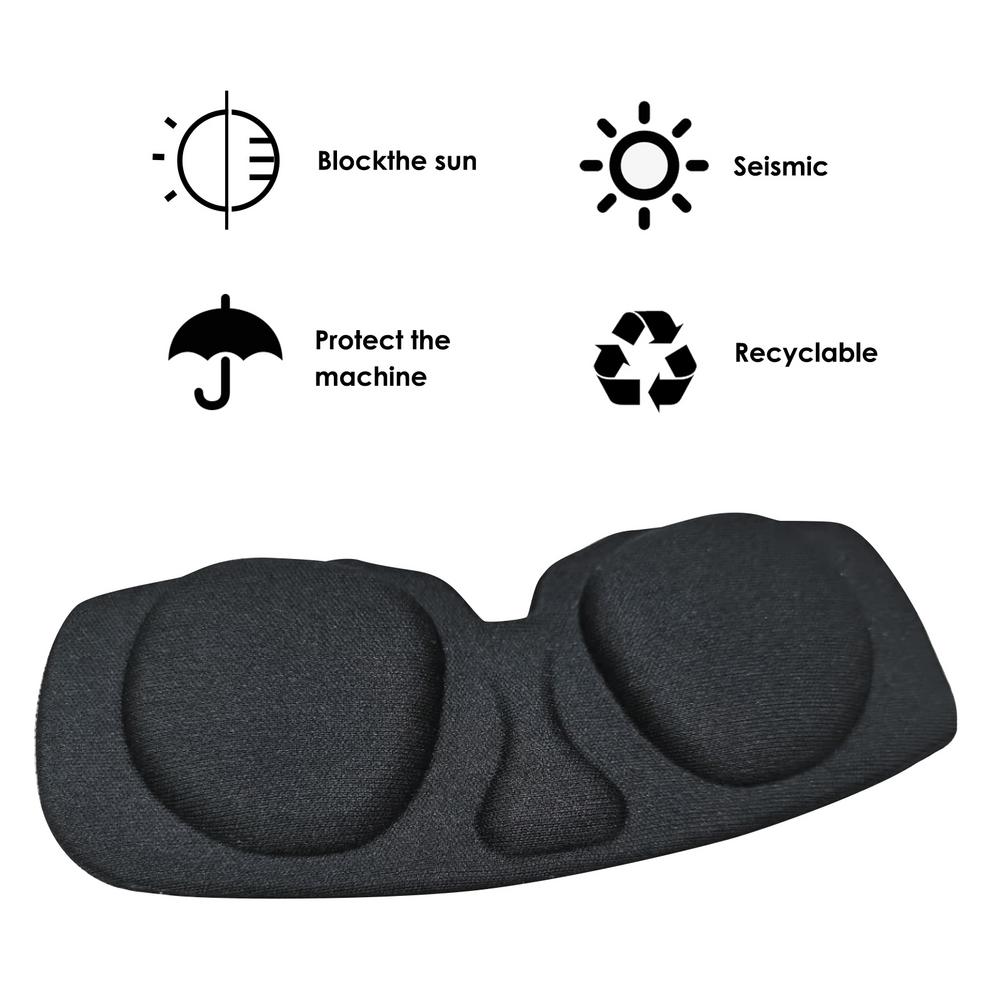 Cubierta protectora para lentes de VR Oculus Quest 2, accesorios de controlador, EVA, para Oculus Quest 2, lavable