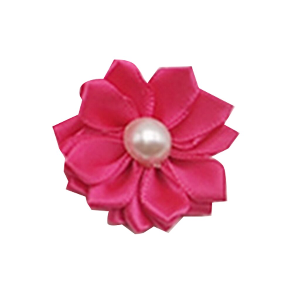 Flower Dog Hair Bows Long Hair Pet Dogs Bows Rubber Band Cat Puppy Hair Clips Pet Grooming Bow Dog Accessories Perros: 2