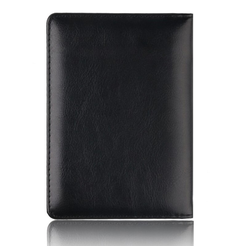 Aminyee Travel Accessories Passport Holder Cover Vintage PU Leather Men RFID Business Credit Card Wallet Storage Case Organizer