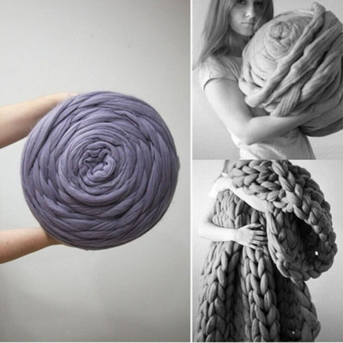 Chunky Wol Garen Super Zachte Omvangrijk Arm Breien Wol Roving Haken Diy Arts Ambachten Accessoires