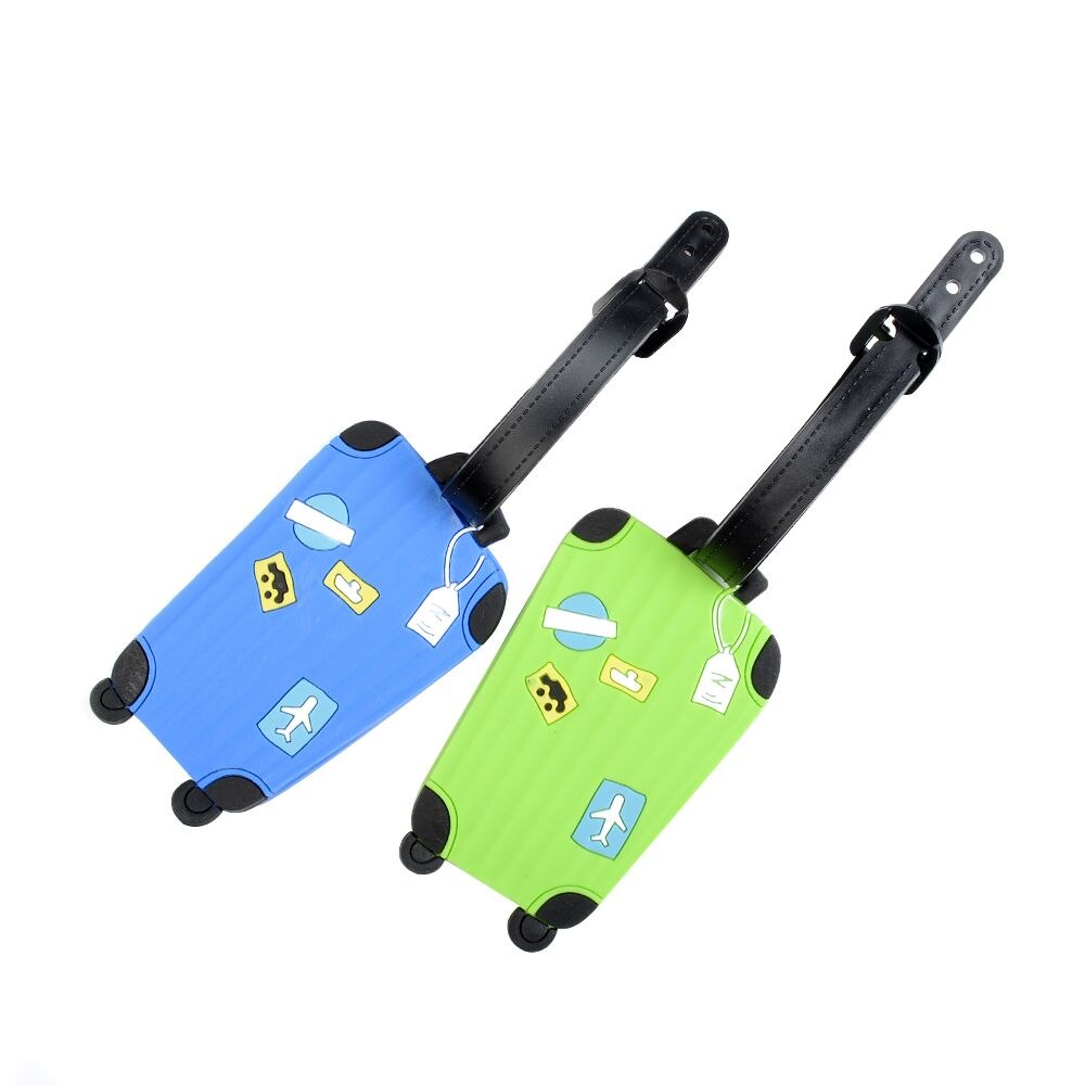 1 pièce étiquettes de bagage pour voyage anglais lettre étiquette de bagage sangle valise nom ID adresse étiquettes étiquette de bagage