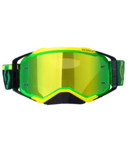 Prospect motocross goggles mountainbike goggles mx atv mtb goggle dirt bike off road moto goggle motorcykel hjelm glas: Gul grøn