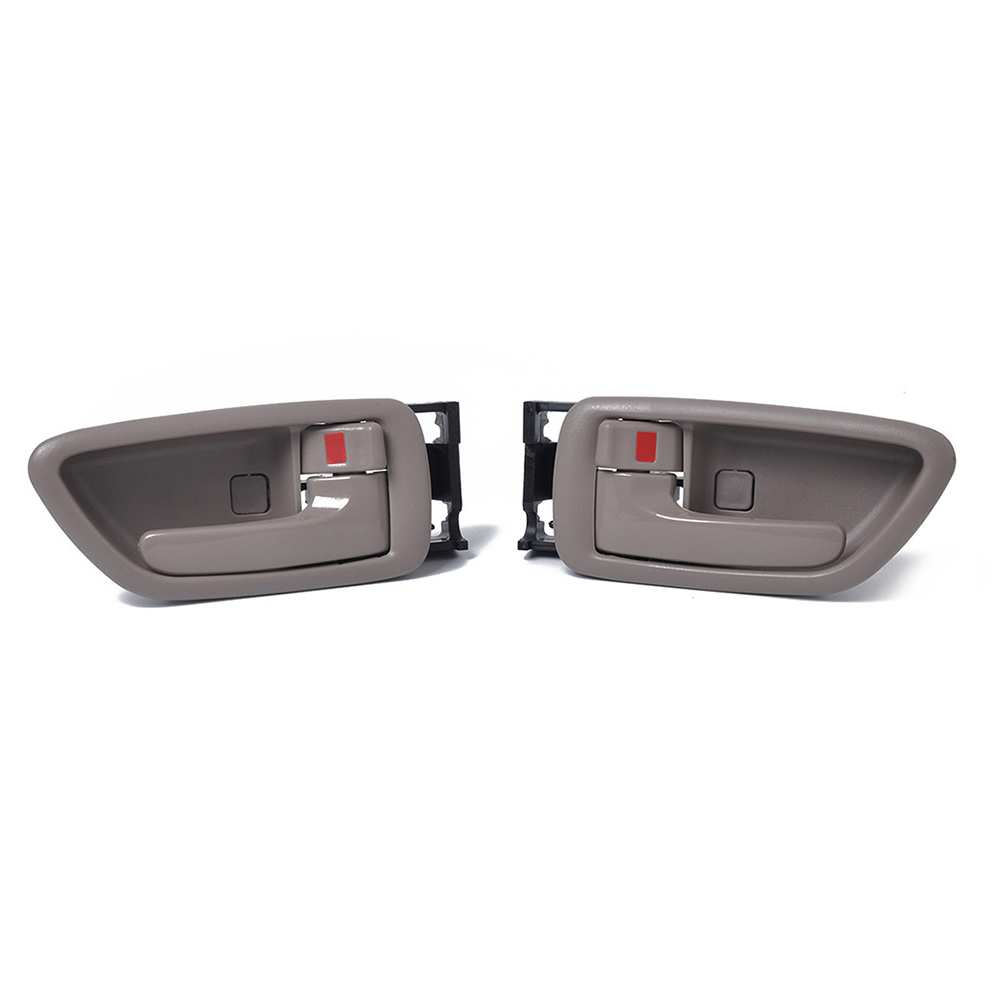 For Toyota Avalon Car Interior Door Handle Lever2000 2001 2002 2003 2004 69206-AC010 69205-AC010 Front Rear Left+Right: 2PCS Front Rear L R